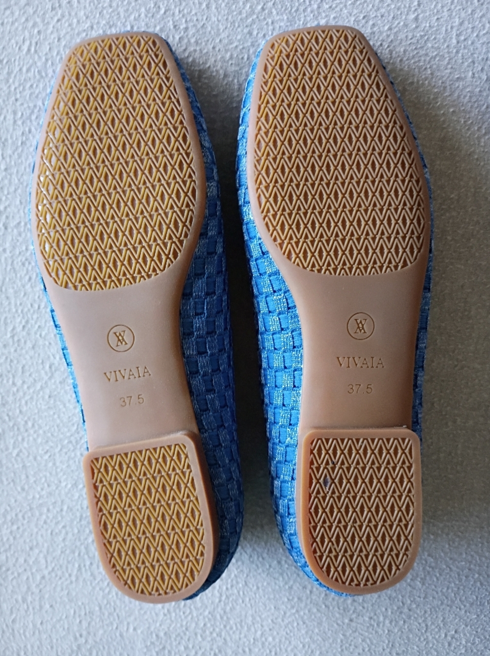 Vivaia Margo 2.0 Denim Square Toe Flats Size 7 NWT - Picture 5 of 7